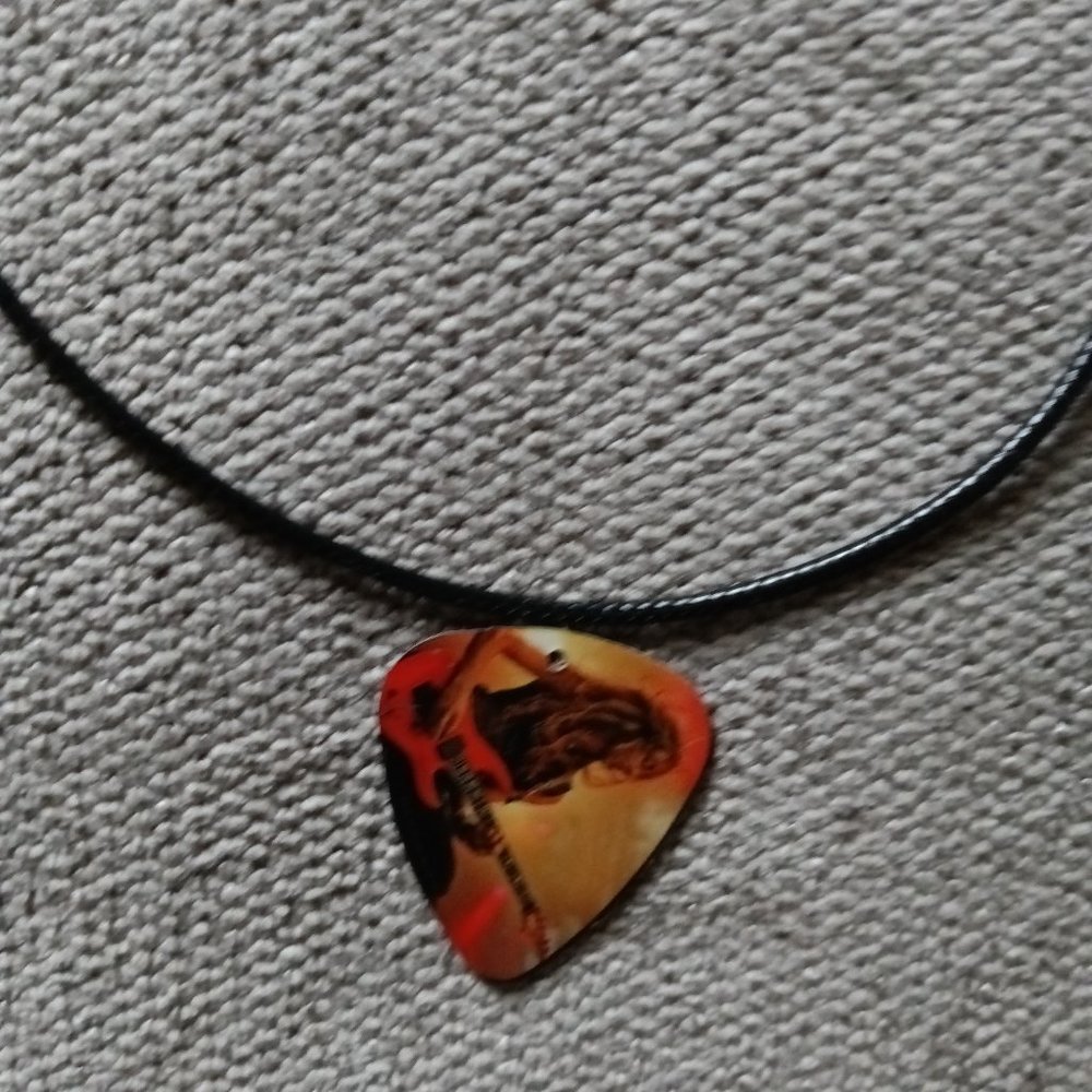BLACK LABEL SOCIETY DARIO LORINA GUITAR PICK NECKLACE